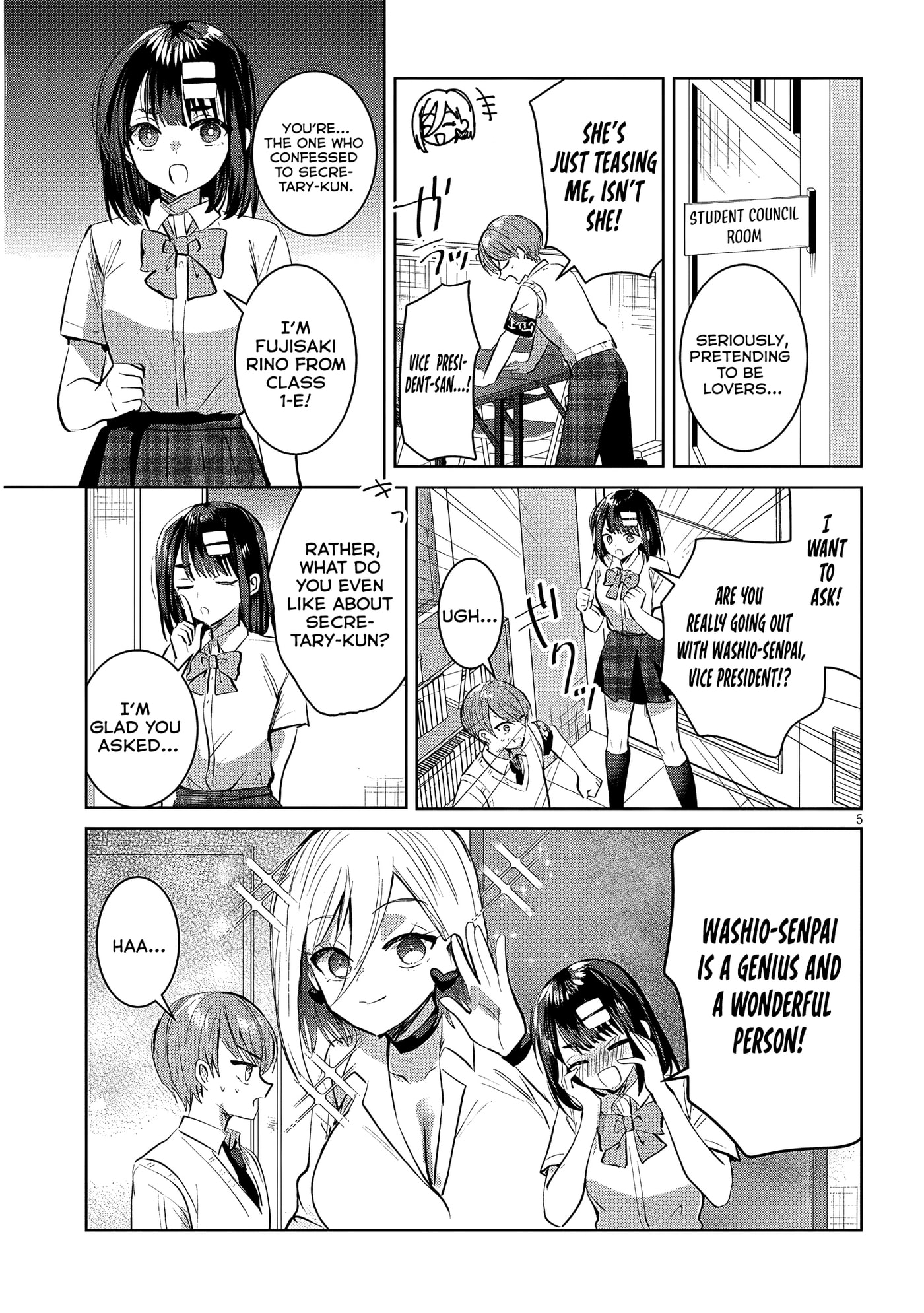 Kotowarenai Kaichou wa Tomoe-kun ni Dake shite Agetai Chapter 25 page 6 - 