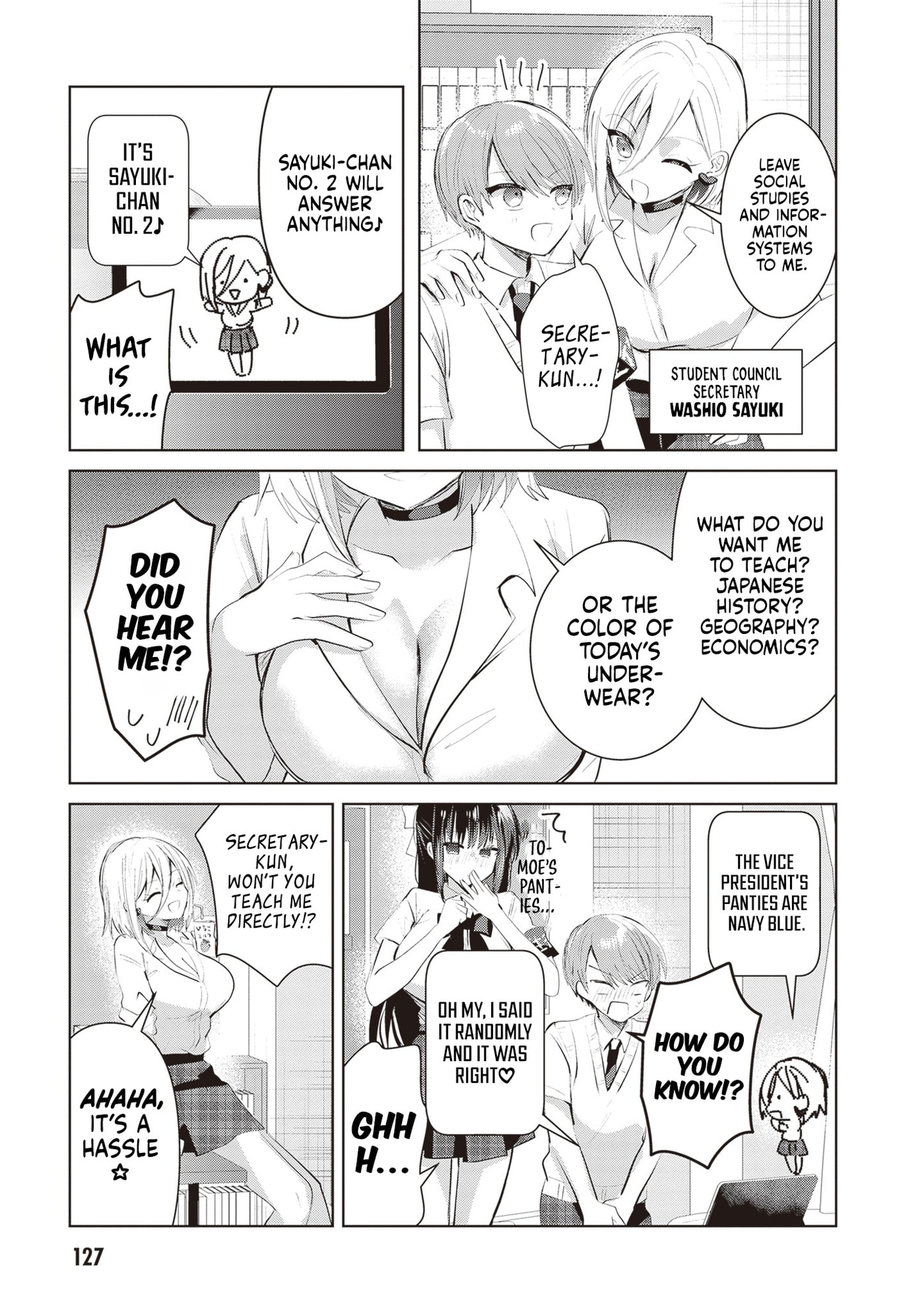 Kotowarenai Kaichou wa Tomoe-kun ni Dake shite Agetai Chapter 26 page 6 - 