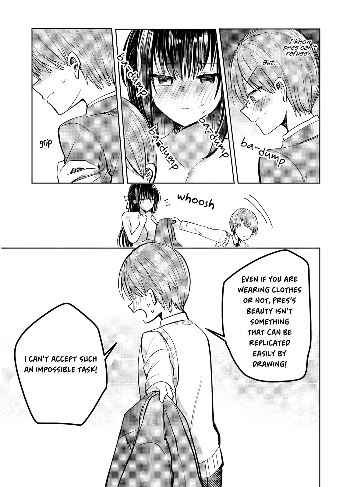 Kotowarenai Kaichou wa Tomoe-kun ni Dake shite Agetai Chapter 3 page 10 - 