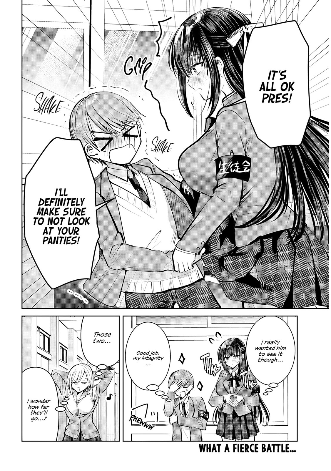 Kotowarenai Kaichou wa Tomoe-kun ni Dake shite Agetai Chapter 4 page 11 - 