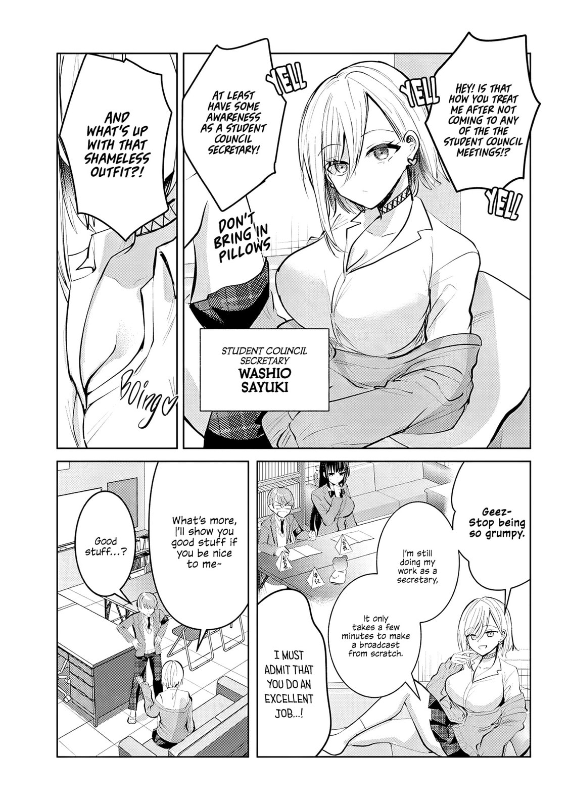 Kotowarenai Kaichou wa Tomoe-kun ni Dake shite Agetai Chapter 4 page 4 - 