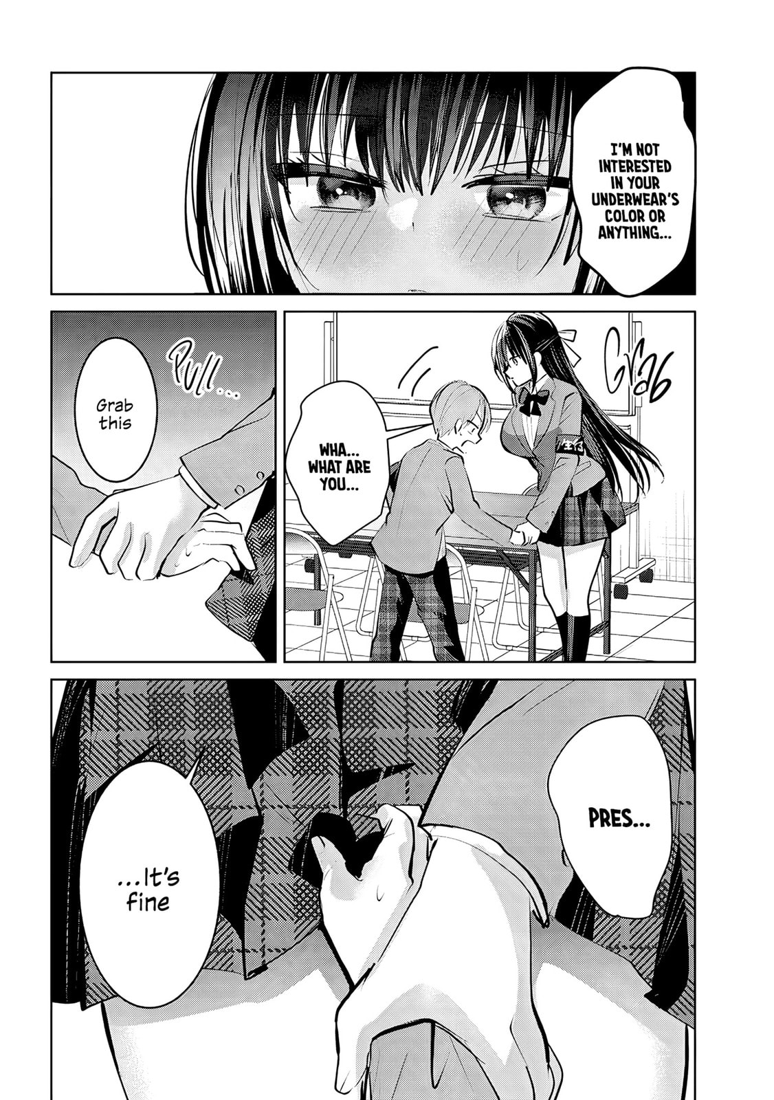 Kotowarenai Kaichou wa Tomoe-kun ni Dake shite Agetai Chapter 4 page 7 - 