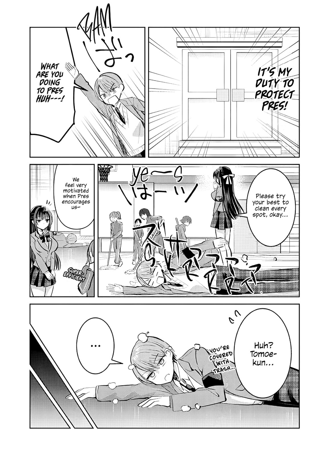 Kotowarenai Kaichou wa Tomoe-kun ni Dake shite Agetai Chapter 5 page 4 - 