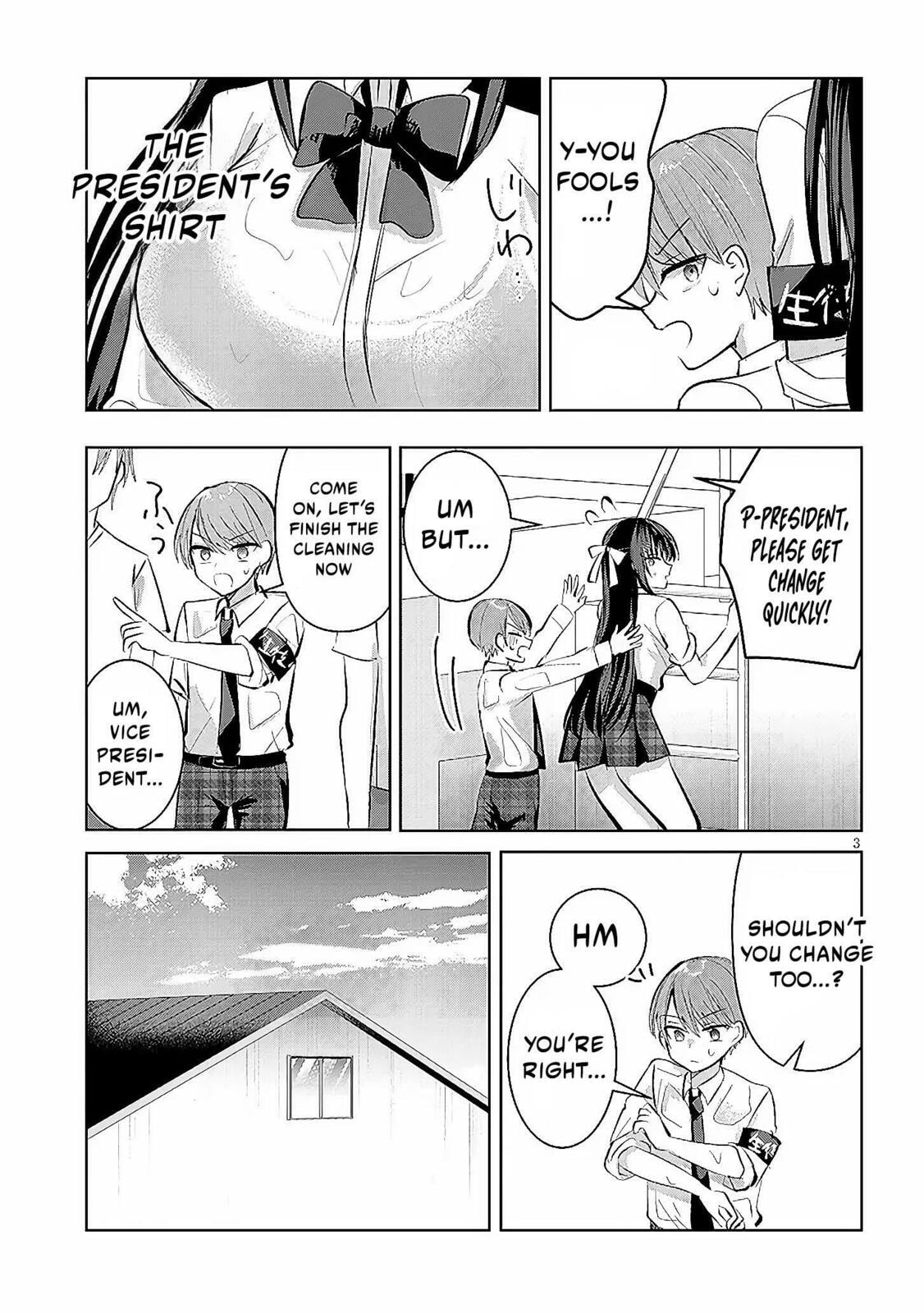 Kotowarenai Kaichou wa Tomoe-kun ni Dake shite Agetai Chapter 6 page 4 - 