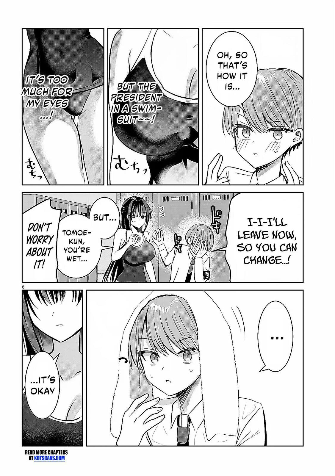 Kotowarenai Kaichou wa Tomoe-kun ni Dake shite Agetai Chapter 6 page 7 - 