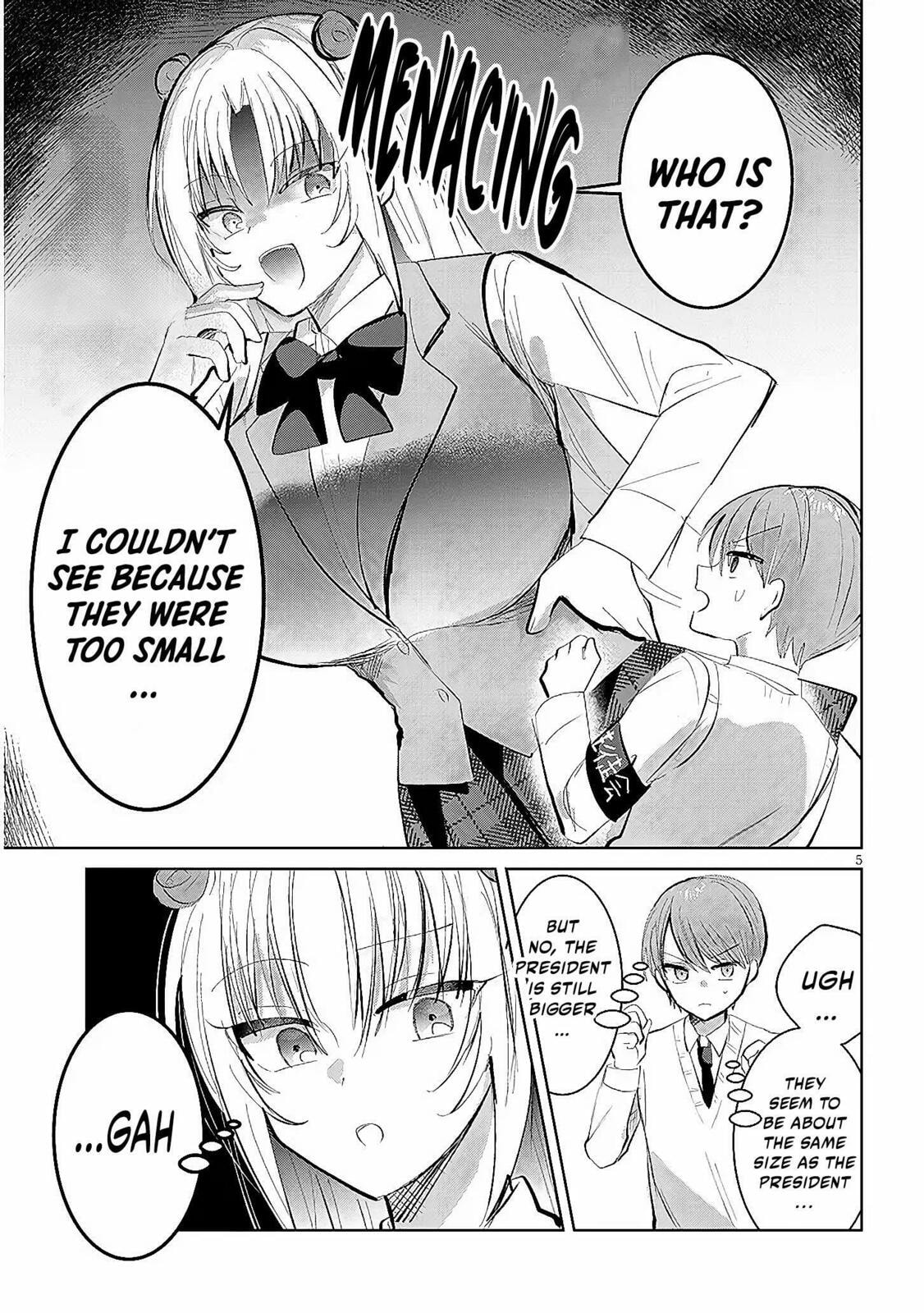 Kotowarenai Kaichou wa Tomoe-kun ni Dake shite Agetai Chapter 8 page 6 - 