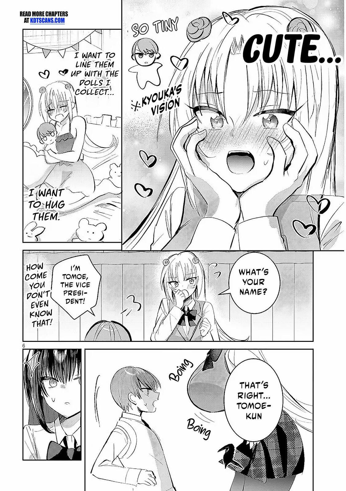 Kotowarenai Kaichou wa Tomoe-kun ni Dake shite Agetai Chapter 8 page 7 - 
