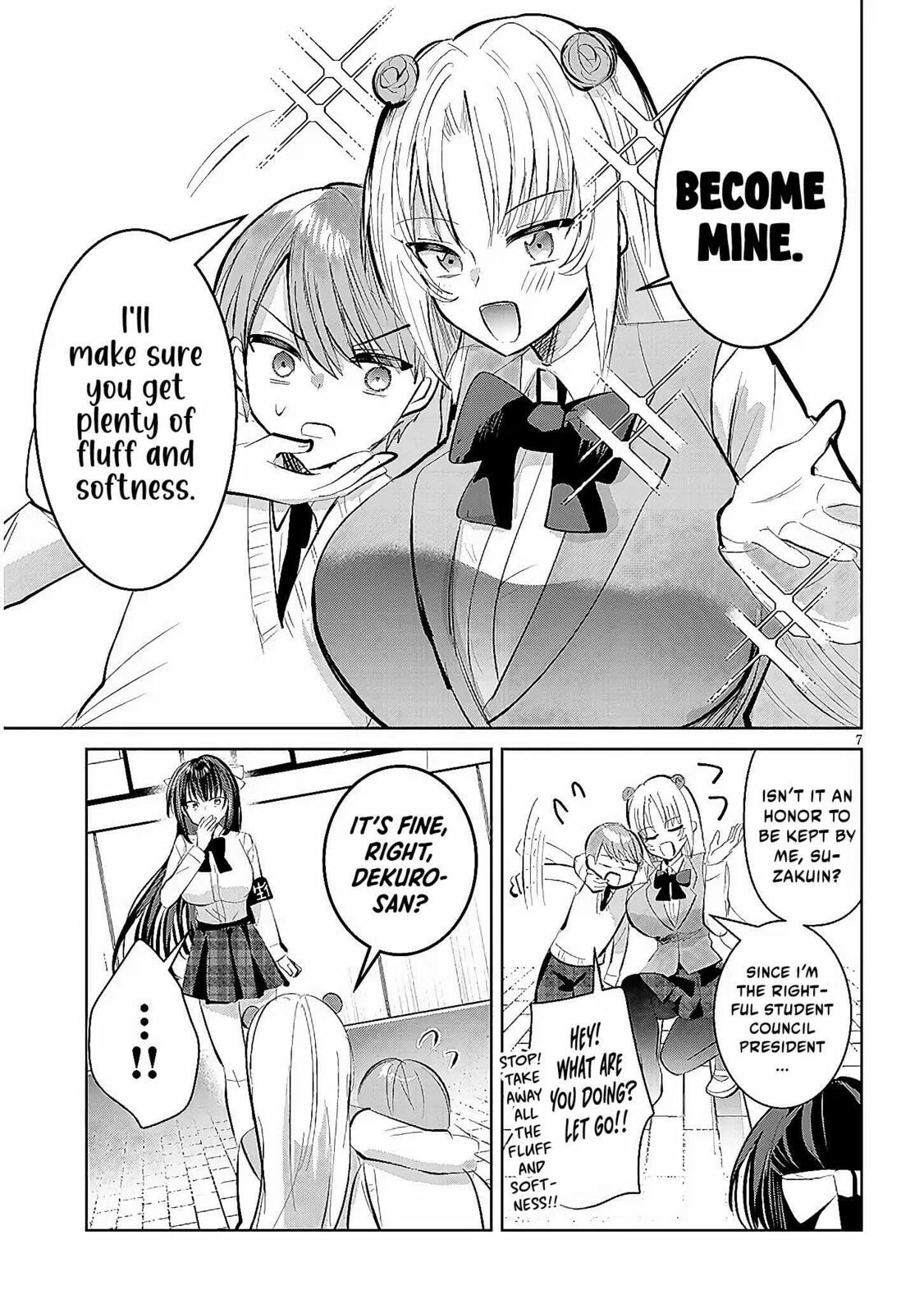 Kotowarenai Kaichou wa Tomoe-kun ni Dake shite Agetai Chapter 8 page 8 - 