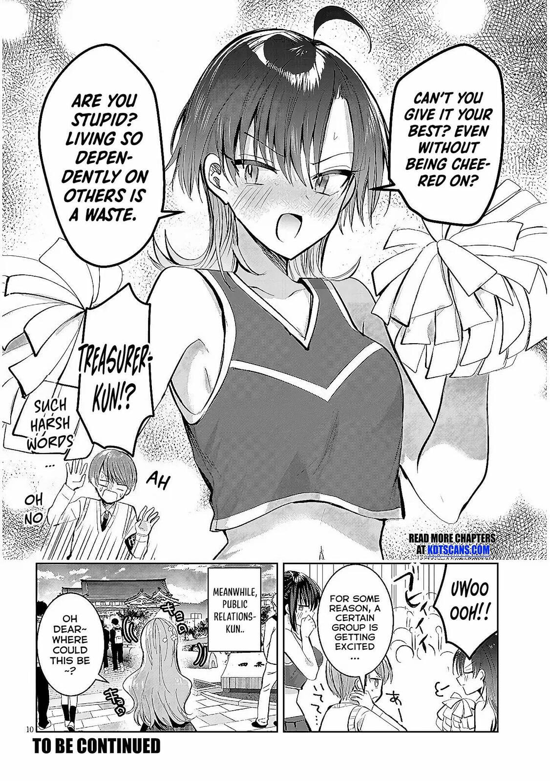 Kotowarenai Kaichou wa Tomoe-kun ni Dake shite Agetai Chapter 9 page 11 - 