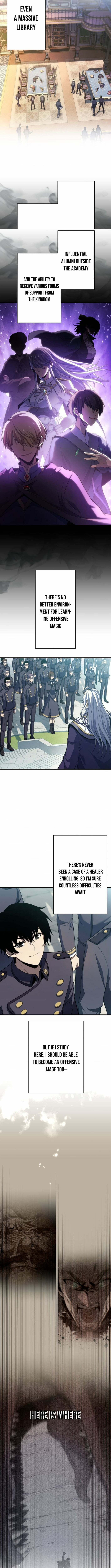 Kougeki Mahou Gakuen no Shuseki Healer Chapter 3 page 2 - 