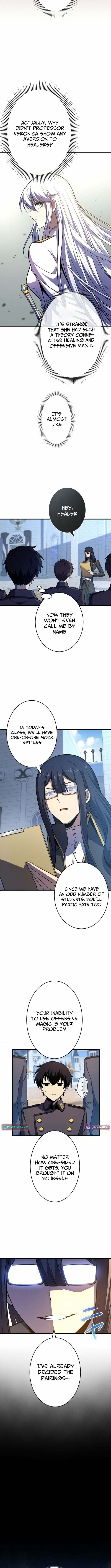 Kougeki Mahou Gakuen no Shuseki Healer Chapter 4 page 9 - 
