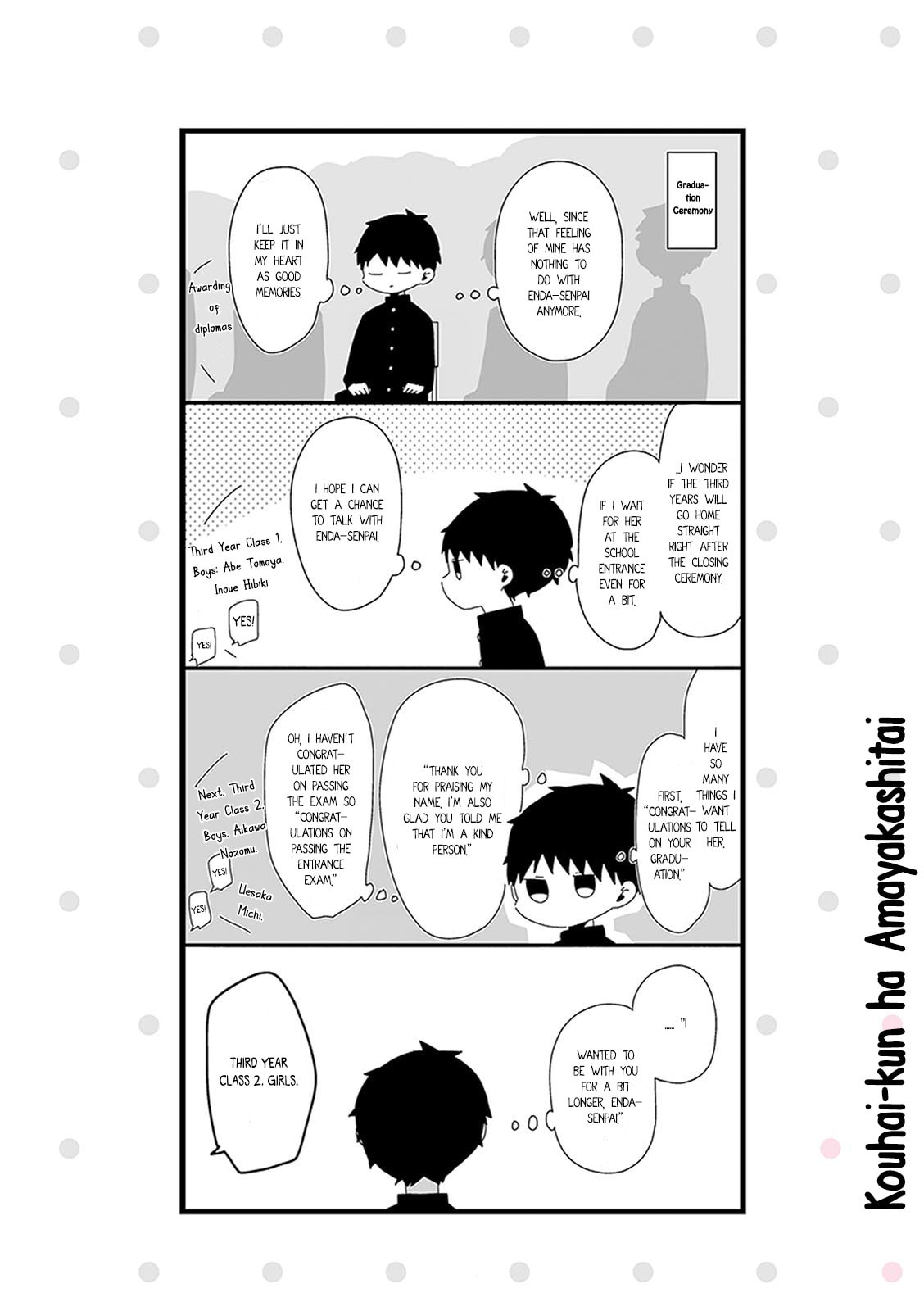 Kouhai-kun wa Amayakashitai Chapter 13 page 2 - 