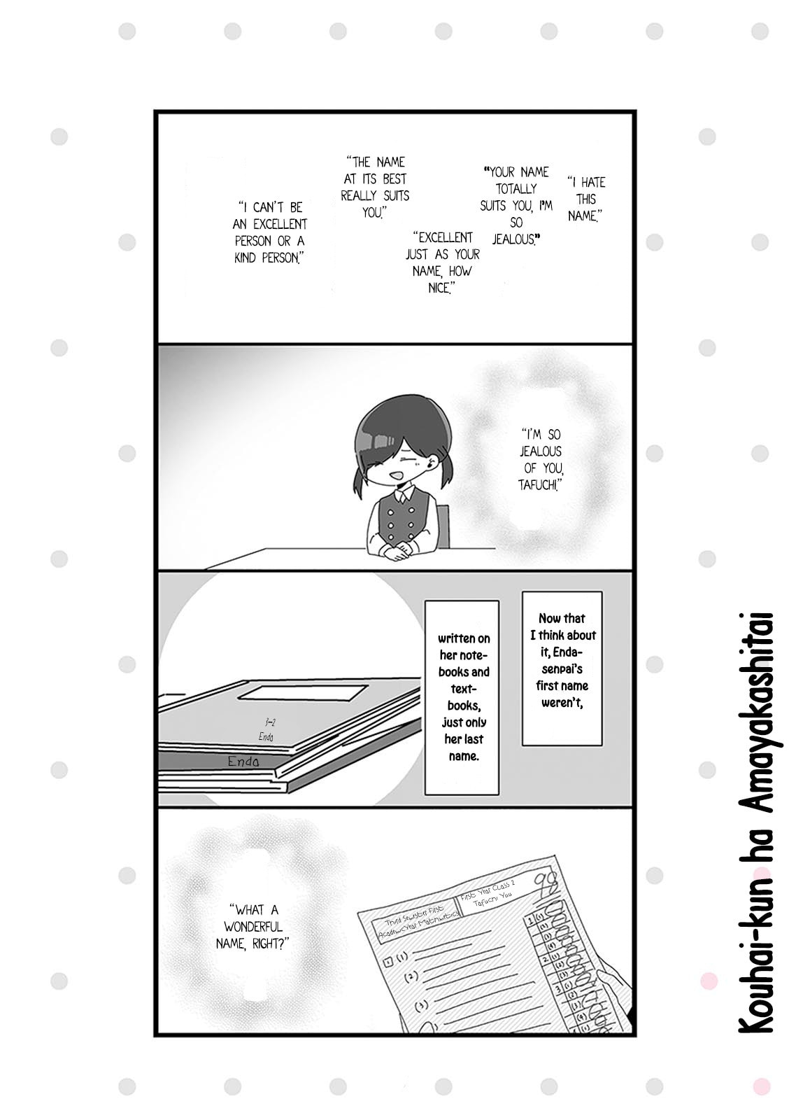 Kouhai-kun wa Amayakashitai Chapter 14 page 2 - 