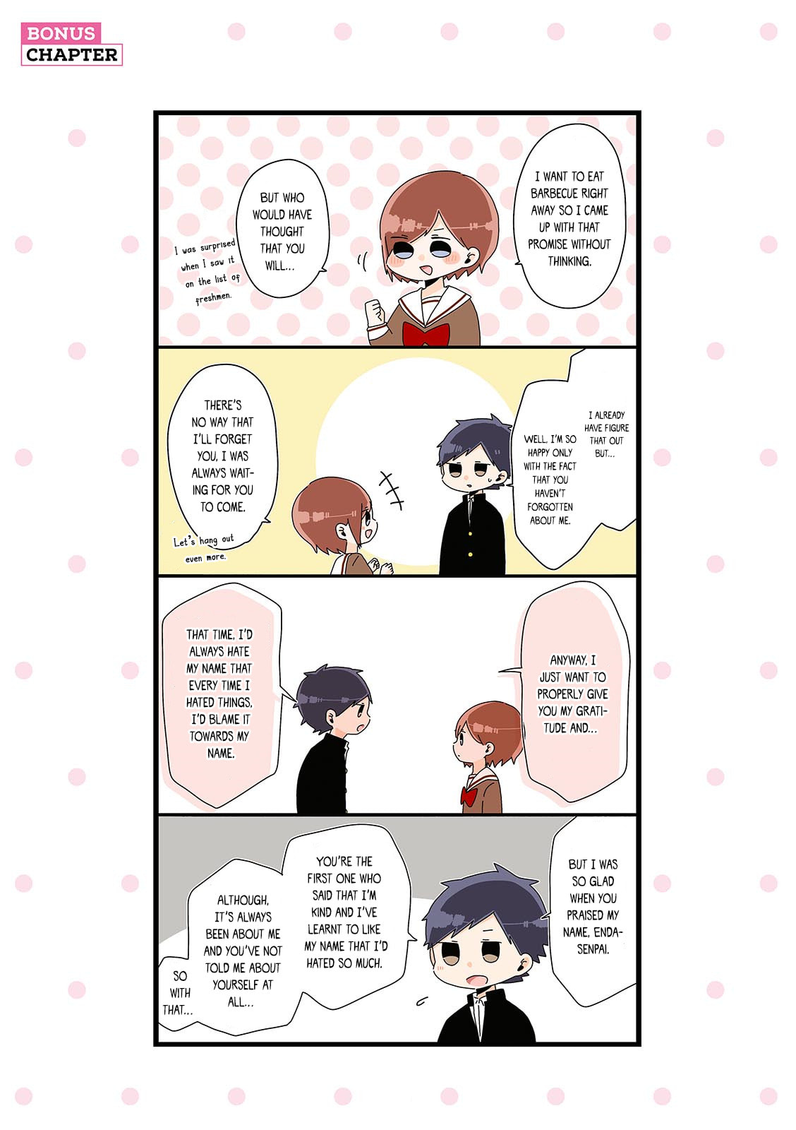 Kouhai-kun wa Amayakashitai Chapter 19 page 3 - 