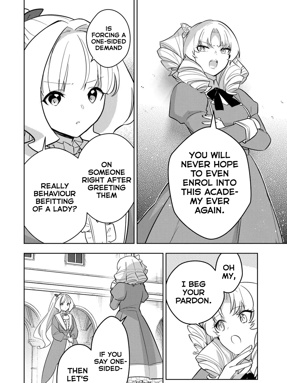 Koujo Tensei: Densetsu no Dai Madoushi (♂), Hime Kishi to Narite Densetsu no Reijou Kishidan o Tsukuri Musou Suru Chapter 10 page 23 - 