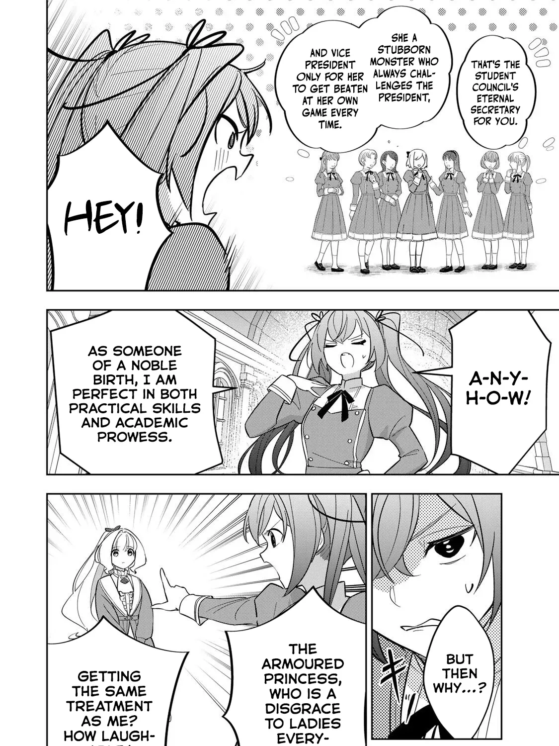 Koujo Tensei: Densetsu no Dai Madoushi (♂), Hime Kishi to Narite Densetsu no Reijou Kishidan o Tsukuri Musou Suru Chapter 11 page 23 - 