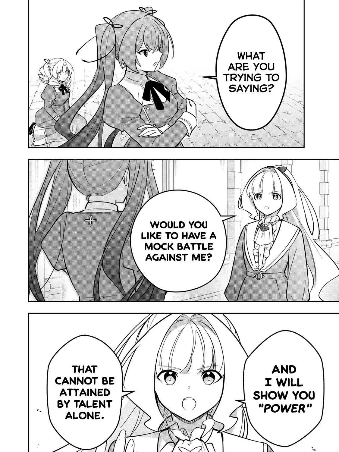 Koujo Tensei: Densetsu no Dai Madoushi (♂), Hime Kishi to Narite Densetsu no Reijou Kishidan o Tsukuri Musou Suru Chapter 11 page 31 - 