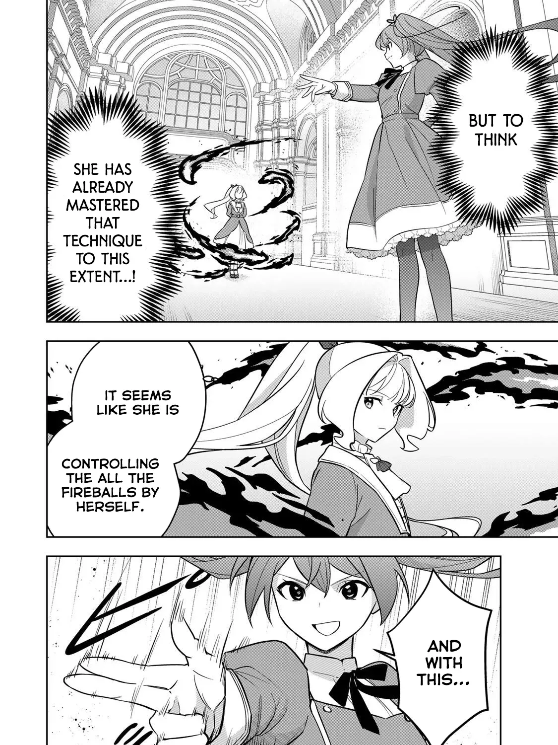 Koujo Tensei: Densetsu no Dai Madoushi (♂), Hime Kishi to Narite Densetsu no Reijou Kishidan o Tsukuri Musou Suru Chapter 12 page 11 - 