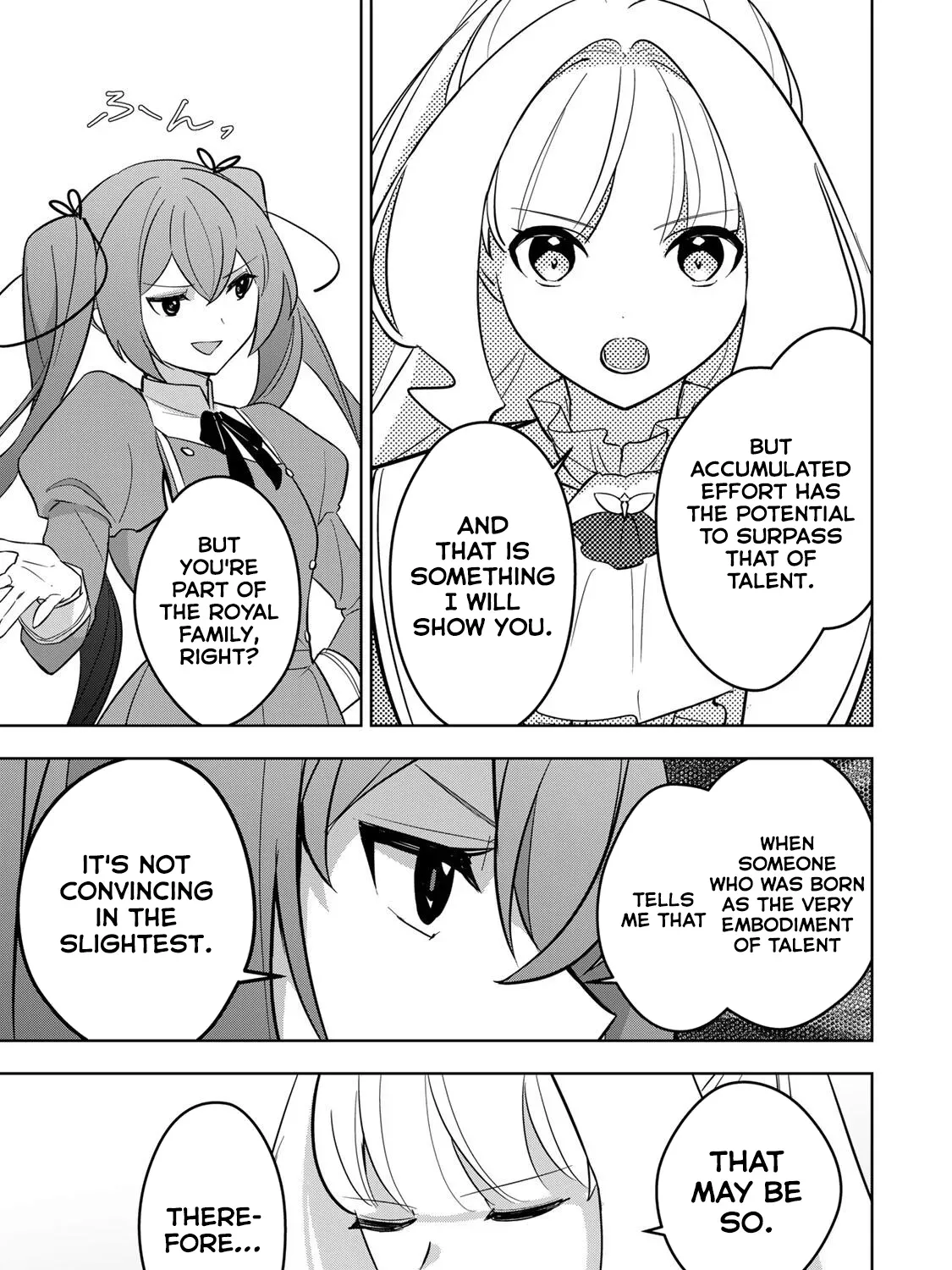 Koujo Tensei: Densetsu no Dai Madoushi (♂), Hime Kishi to Narite Densetsu no Reijou Kishidan o Tsukuri Musou Suru Chapter 12 page 5 - 