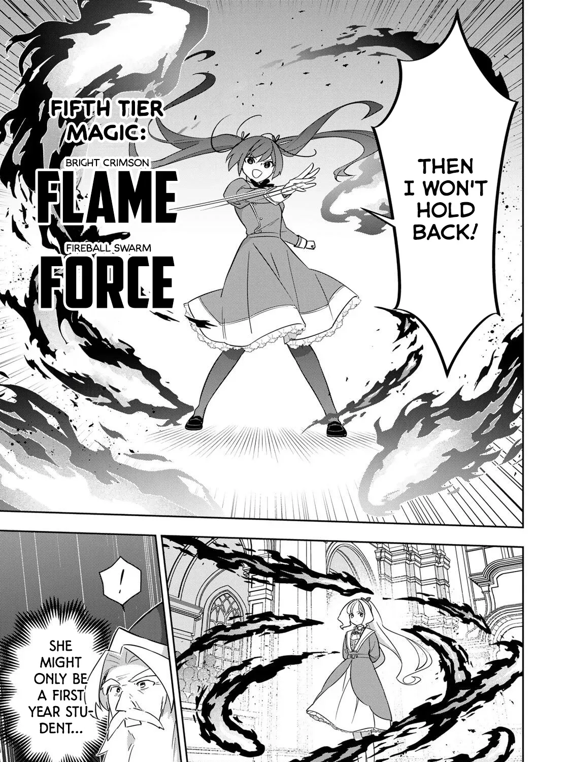 Koujo Tensei: Densetsu no Dai Madoushi (♂), Hime Kishi to Narite Densetsu no Reijou Kishidan o Tsukuri Musou Suru Chapter 12 page 9 - 