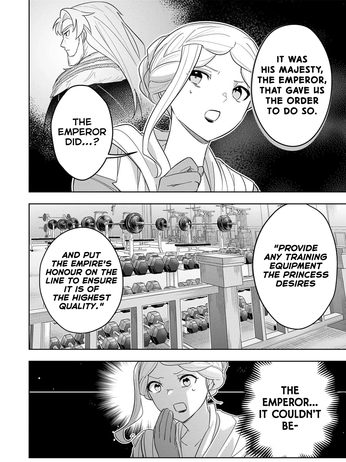 Koujo Tensei: Densetsu no Dai Madoushi (♂), Hime Kishi to Narite Densetsu no Reijou Kishidan o Tsukuri Musou Suru Chapter 13 page 15 - 