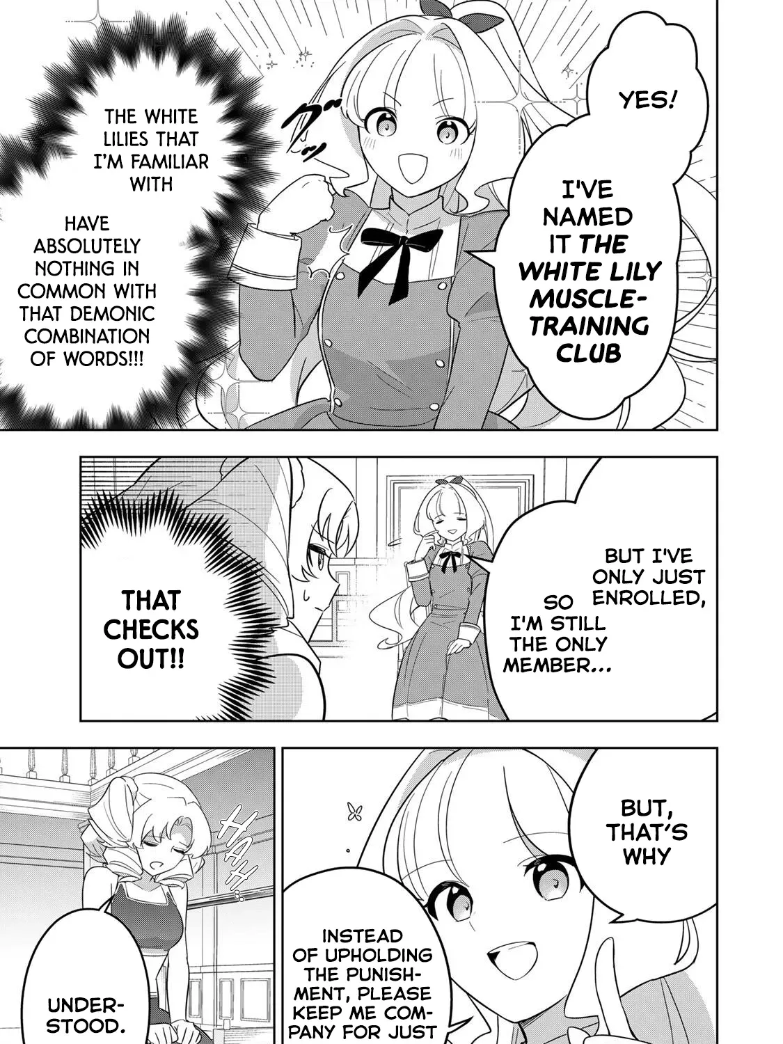 Koujo Tensei: Densetsu no Dai Madoushi (♂), Hime Kishi to Narite Densetsu no Reijou Kishidan o Tsukuri Musou Suru Chapter 15 page 21 - 