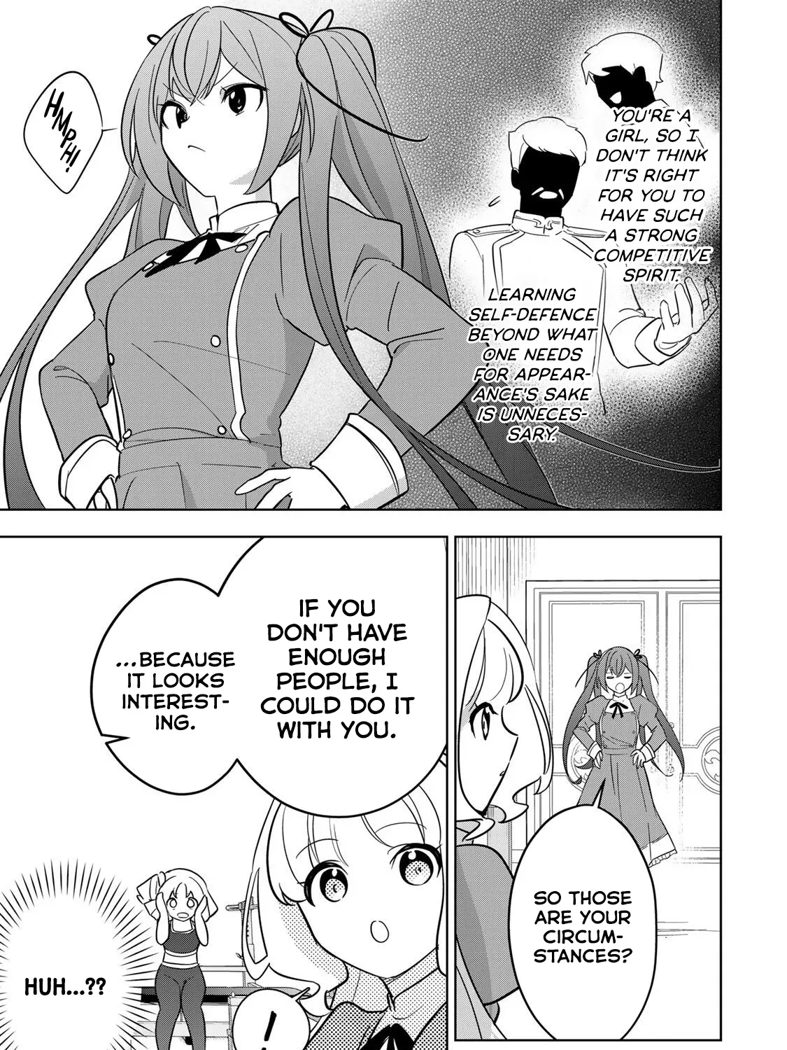 Koujo Tensei: Densetsu no Dai Madoushi (♂), Hime Kishi to Narite Densetsu no Reijou Kishidan o Tsukuri Musou Suru Chapter 15 page 29 - 