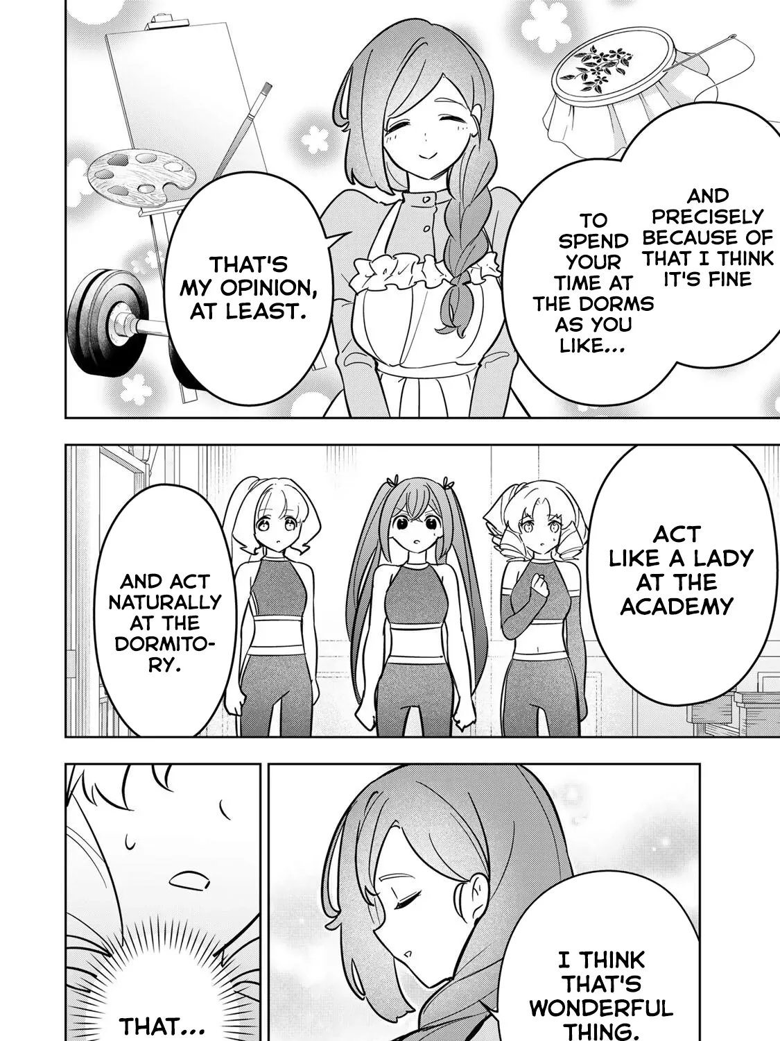 Koujo Tensei: Densetsu no Dai Madoushi (♂), Hime Kishi to Narite Densetsu no Reijou Kishidan o Tsukuri Musou Suru Chapter 16 page 15 - 