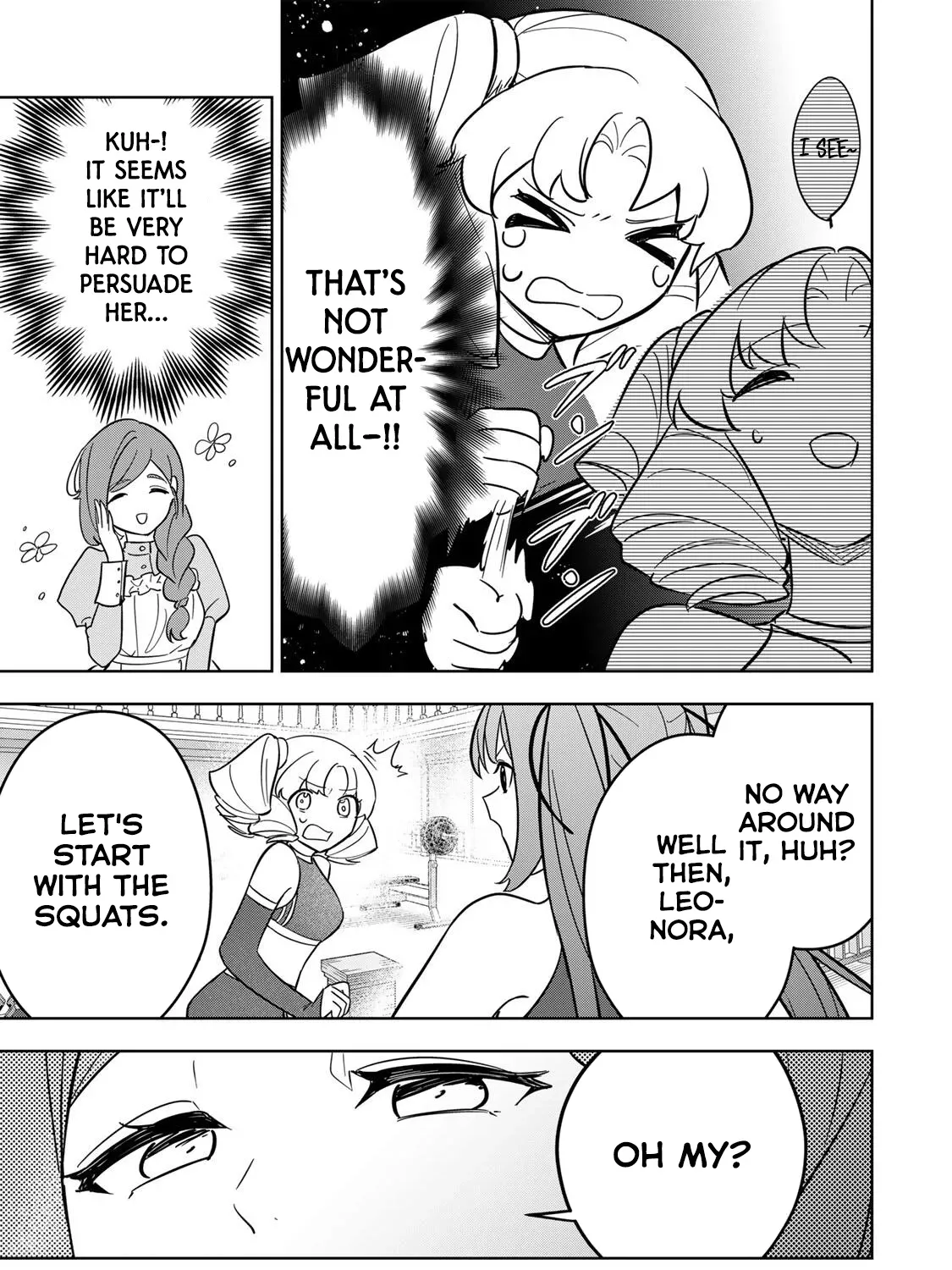 Koujo Tensei: Densetsu no Dai Madoushi (♂), Hime Kishi to Narite Densetsu no Reijou Kishidan o Tsukuri Musou Suru Chapter 16 page 17 - 