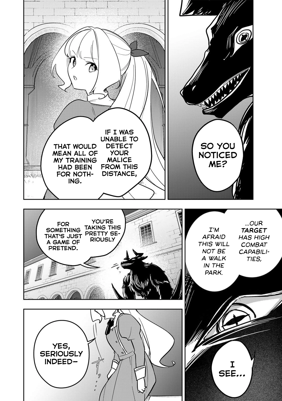 Koujo Tensei: Densetsu no Dai Madoushi (♂), Hime Kishi to Narite Densetsu no Reijou Kishidan o Tsukuri Musou Suru Chapter 18 page 2 - 