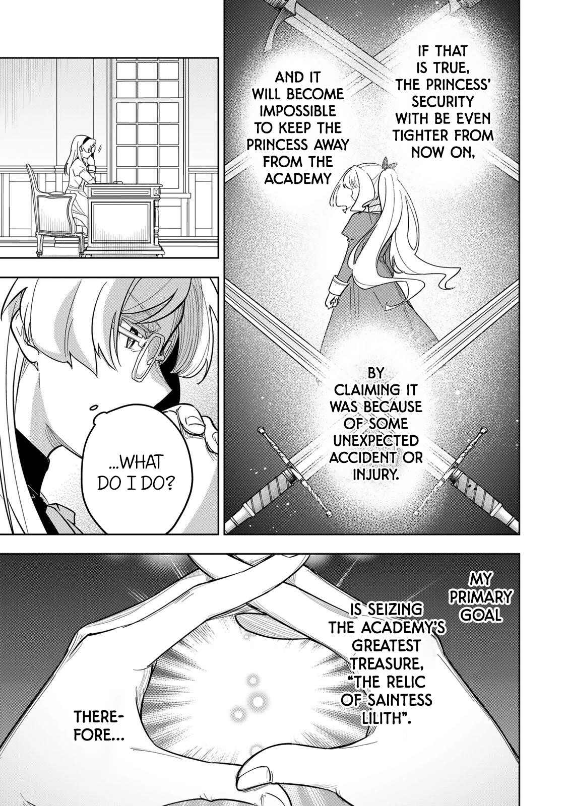 Koujo Tensei: Densetsu no Dai Madoushi (♂), Hime Kishi to Narite Densetsu no Reijou Kishidan o Tsukuri Musou Suru Chapter 19 page 3 - 