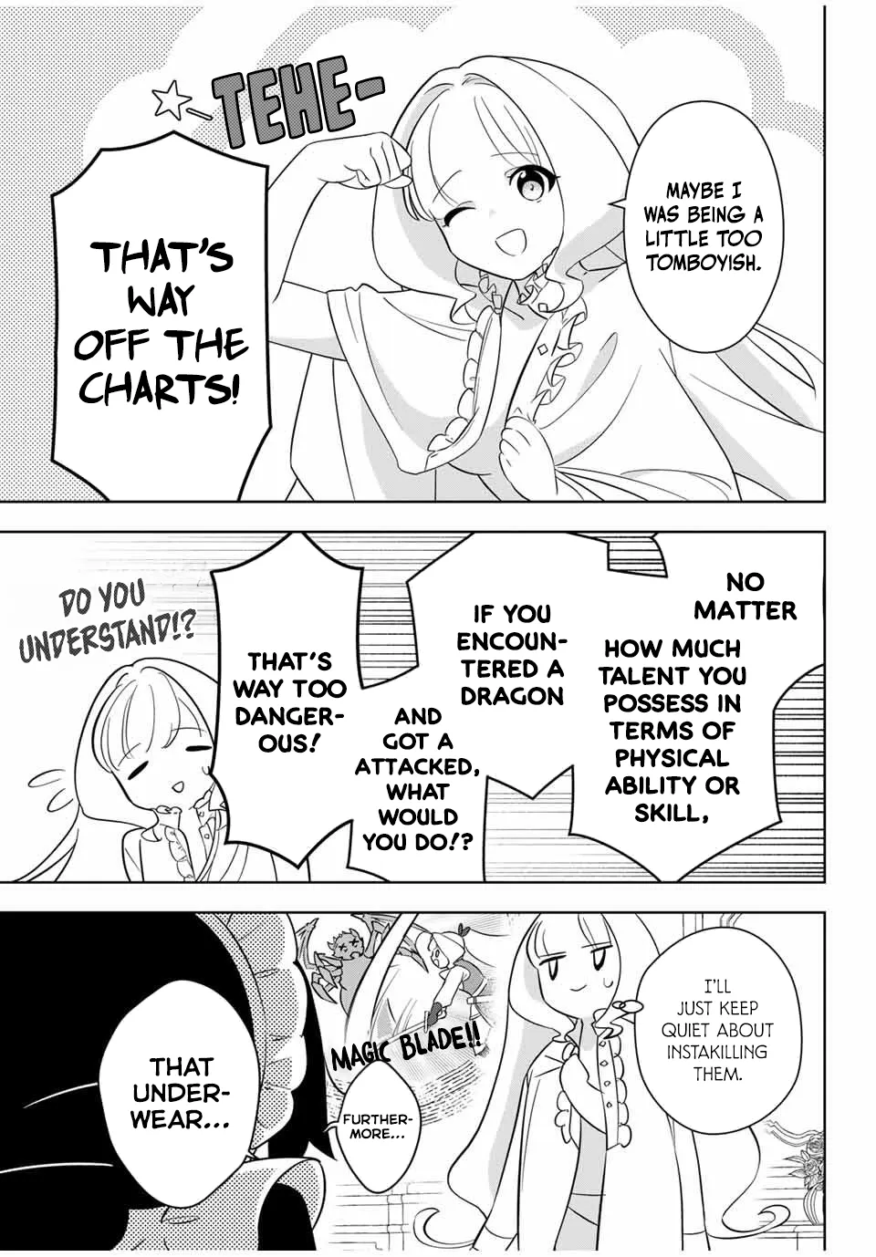 Koujo Tensei: Densetsu no Dai Madoushi (♂), Hime Kishi to Narite Densetsu no Reijou Kishidan o Tsukuri Musou Suru Chapter 2 page 24 - 