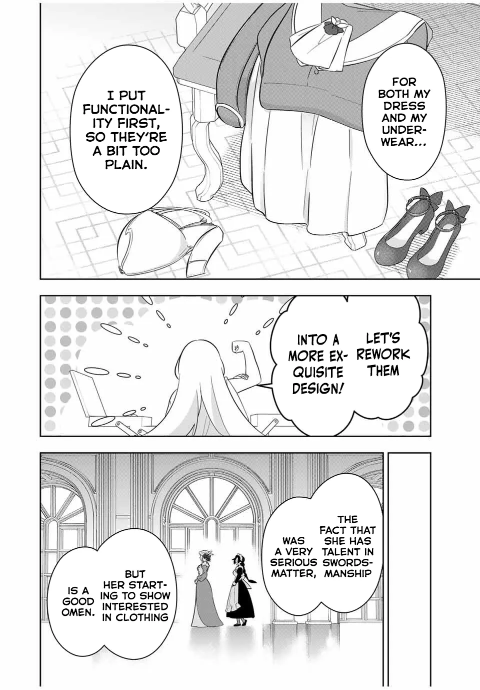 Koujo Tensei: Densetsu no Dai Madoushi (♂), Hime Kishi to Narite Densetsu no Reijou Kishidan o Tsukuri Musou Suru Chapter 2 page 31 - 