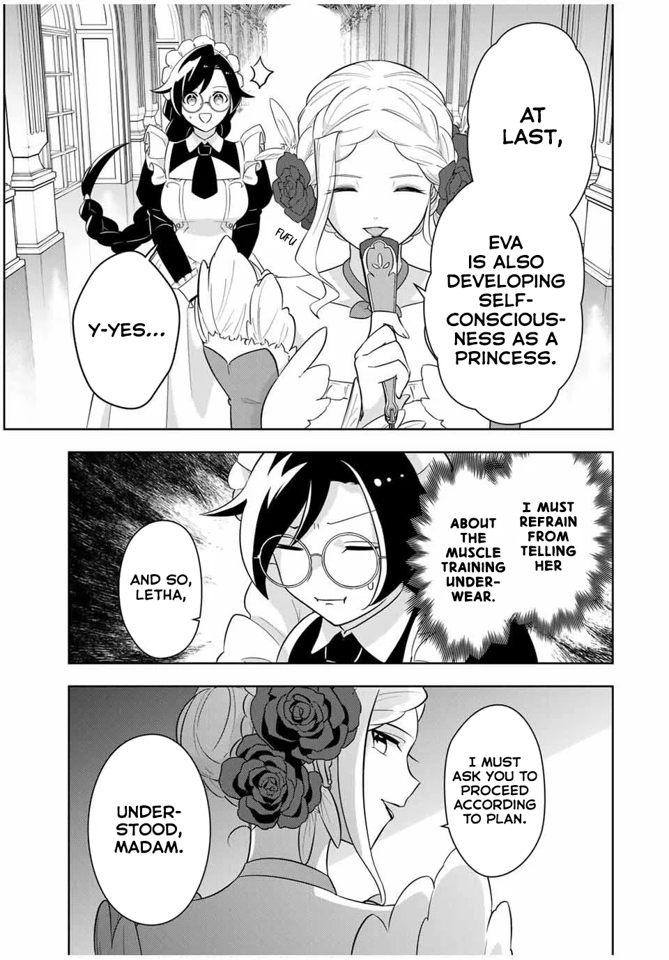 Koujo Tensei: Densetsu no Dai Madoushi (♂), Hime Kishi to Narite Densetsu no Reijou Kishidan o Tsukuri Musou Suru Chapter 2 page 32 - 