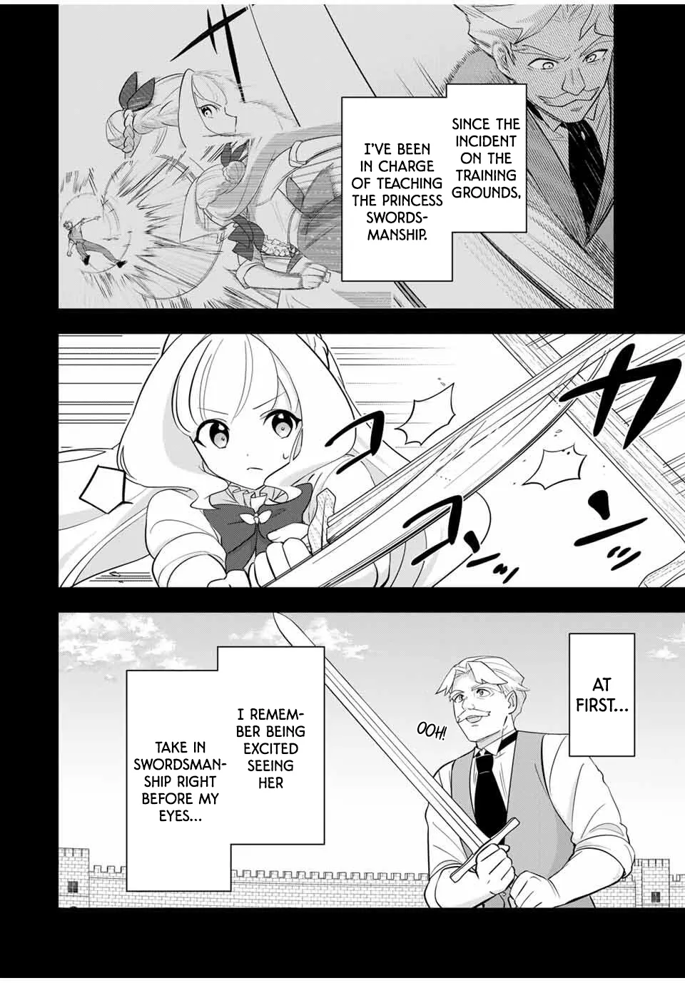 Koujo Tensei: Densetsu no Dai Madoushi (♂), Hime Kishi to Narite Densetsu no Reijou Kishidan o Tsukuri Musou Suru Chapter 2 page 5 - 