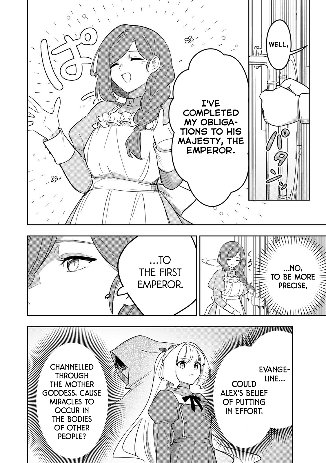 Koujo Tensei: Densetsu no Dai Madoushi (♂), Hime Kishi to Narite Densetsu no Reijou Kishidan o Tsukuri Musou Suru Chapter 20 page 14 - 