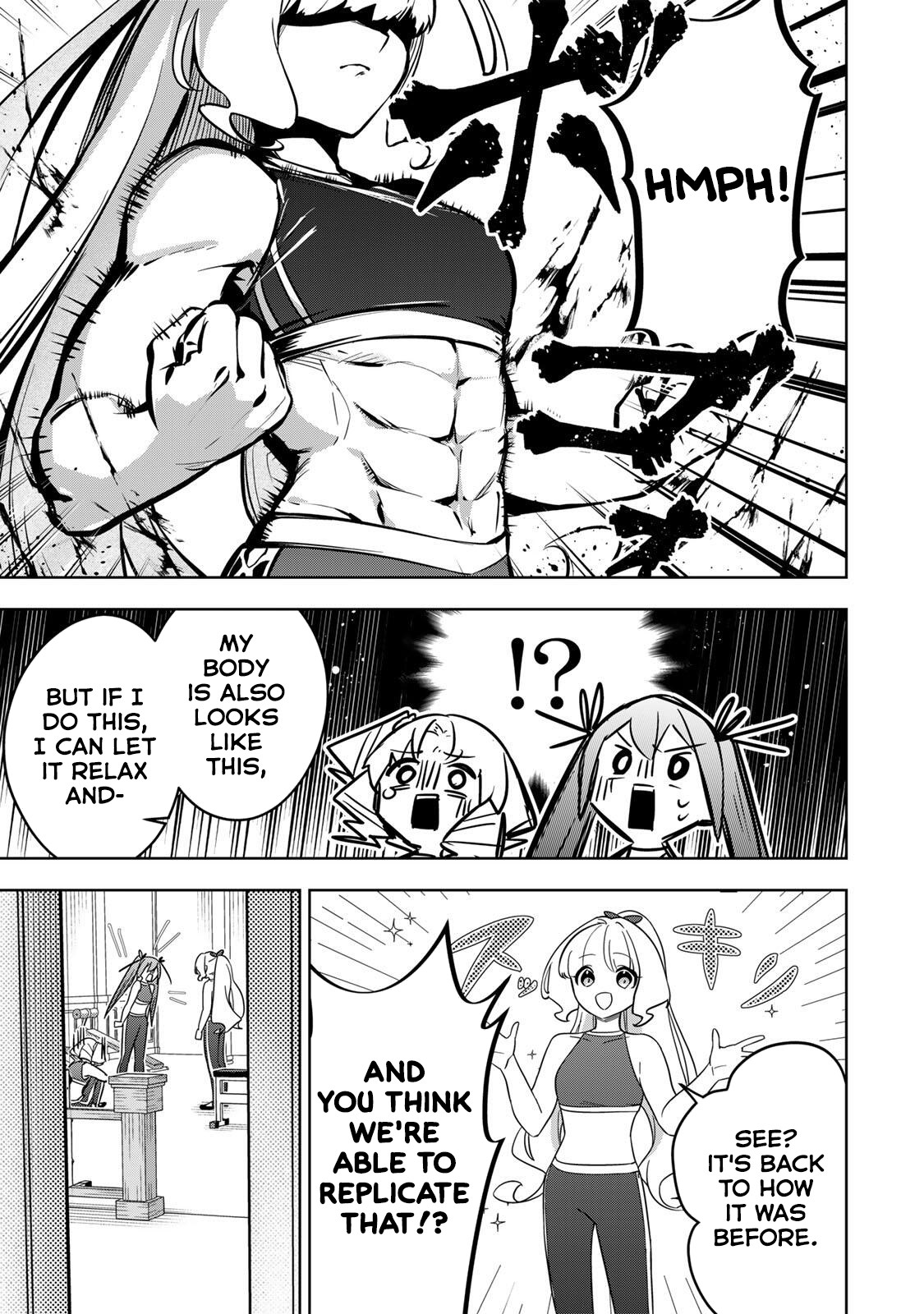Koujo Tensei: Densetsu no Dai Madoushi (♂), Hime Kishi to Narite Densetsu no Reijou Kishidan o Tsukuri Musou Suru Chapter 21 page 7 - 