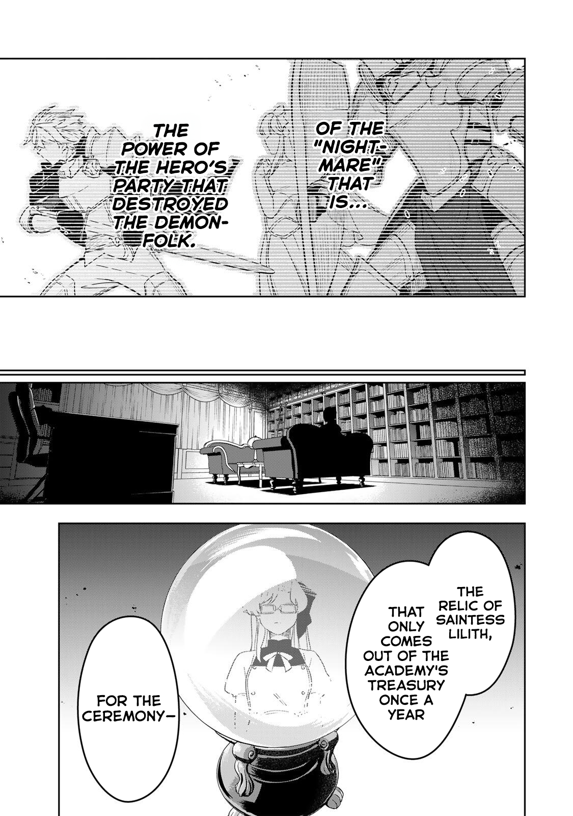 Koujo Tensei: Densetsu no Dai Madoushi (♂), Hime Kishi to Narite Densetsu no Reijou Kishidan o Tsukuri Musou Suru Chapter 21 page 9 - 