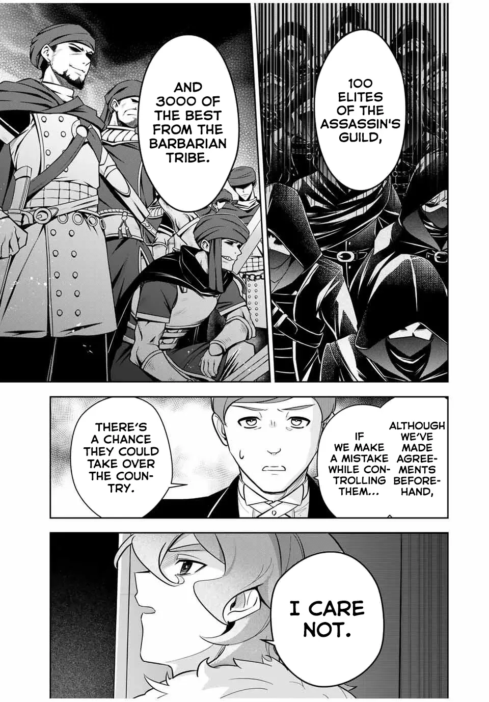 Koujo Tensei: Densetsu no Dai Madoushi (♂), Hime Kishi to Narite Densetsu no Reijou Kishidan o Tsukuri Musou Suru Chapter 3 page 31 - 