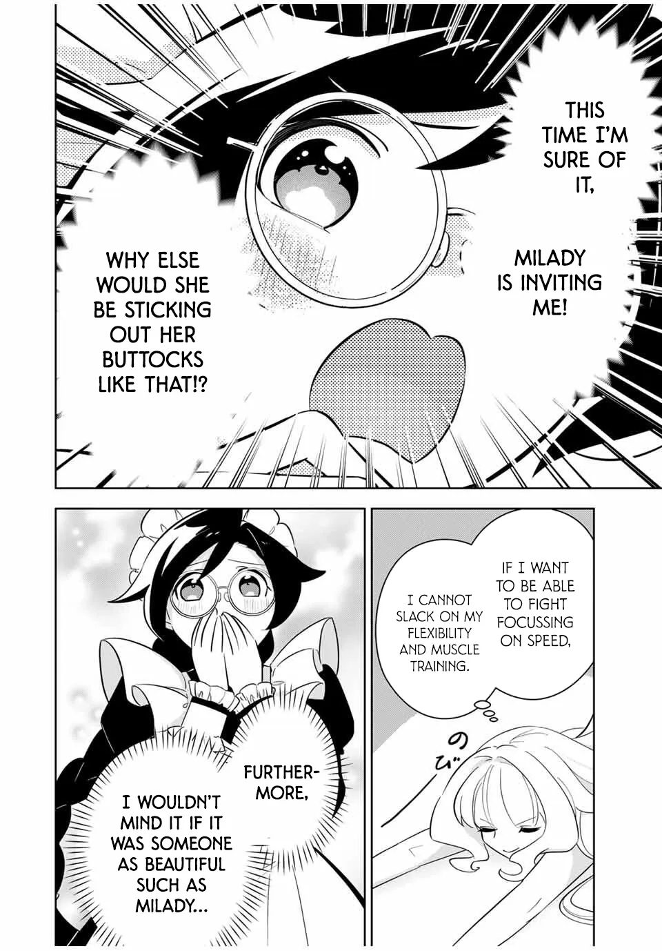 Koujo Tensei: Densetsu no Dai Madoushi (♂), Hime Kishi to Narite Densetsu no Reijou Kishidan o Tsukuri Musou Suru Chapter 3 page 6 - 