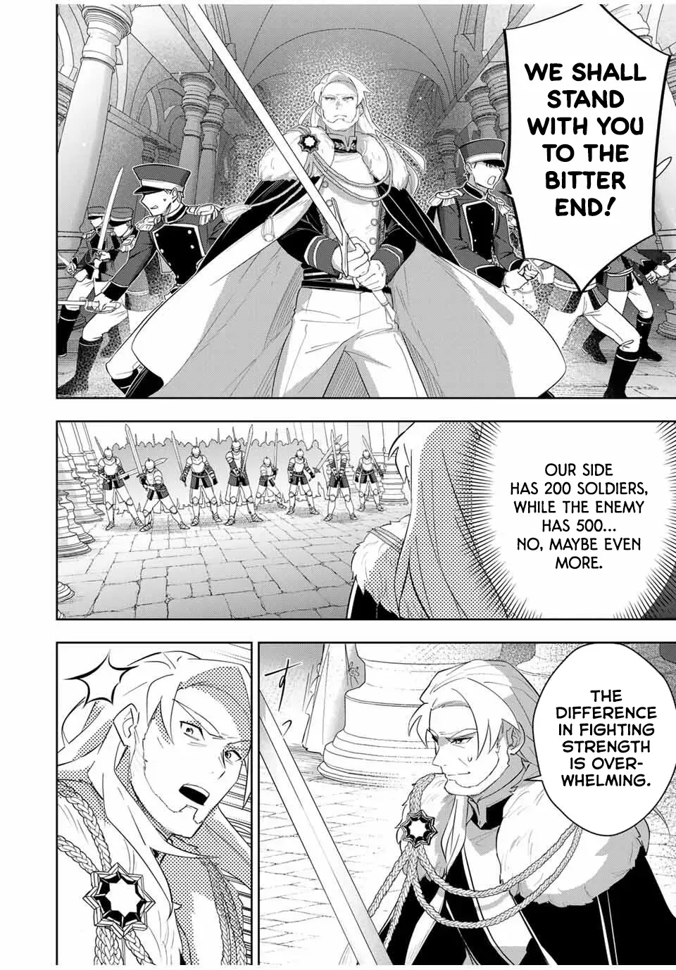 Koujo Tensei: Densetsu no Dai Madoushi (♂), Hime Kishi to Narite Densetsu no Reijou Kishidan o Tsukuri Musou Suru Chapter 5 page 16 - 