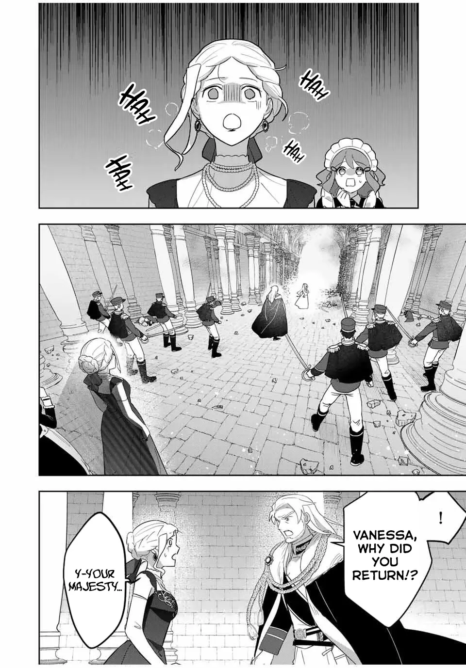 Koujo Tensei: Densetsu no Dai Madoushi (♂), Hime Kishi to Narite Densetsu no Reijou Kishidan o Tsukuri Musou Suru Chapter 6 page 14 - 
