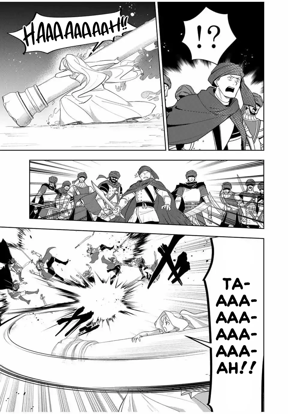 Koujo Tensei: Densetsu no Dai Madoushi (♂), Hime Kishi to Narite Densetsu no Reijou Kishidan o Tsukuri Musou Suru Chapter 7 page 9 - 