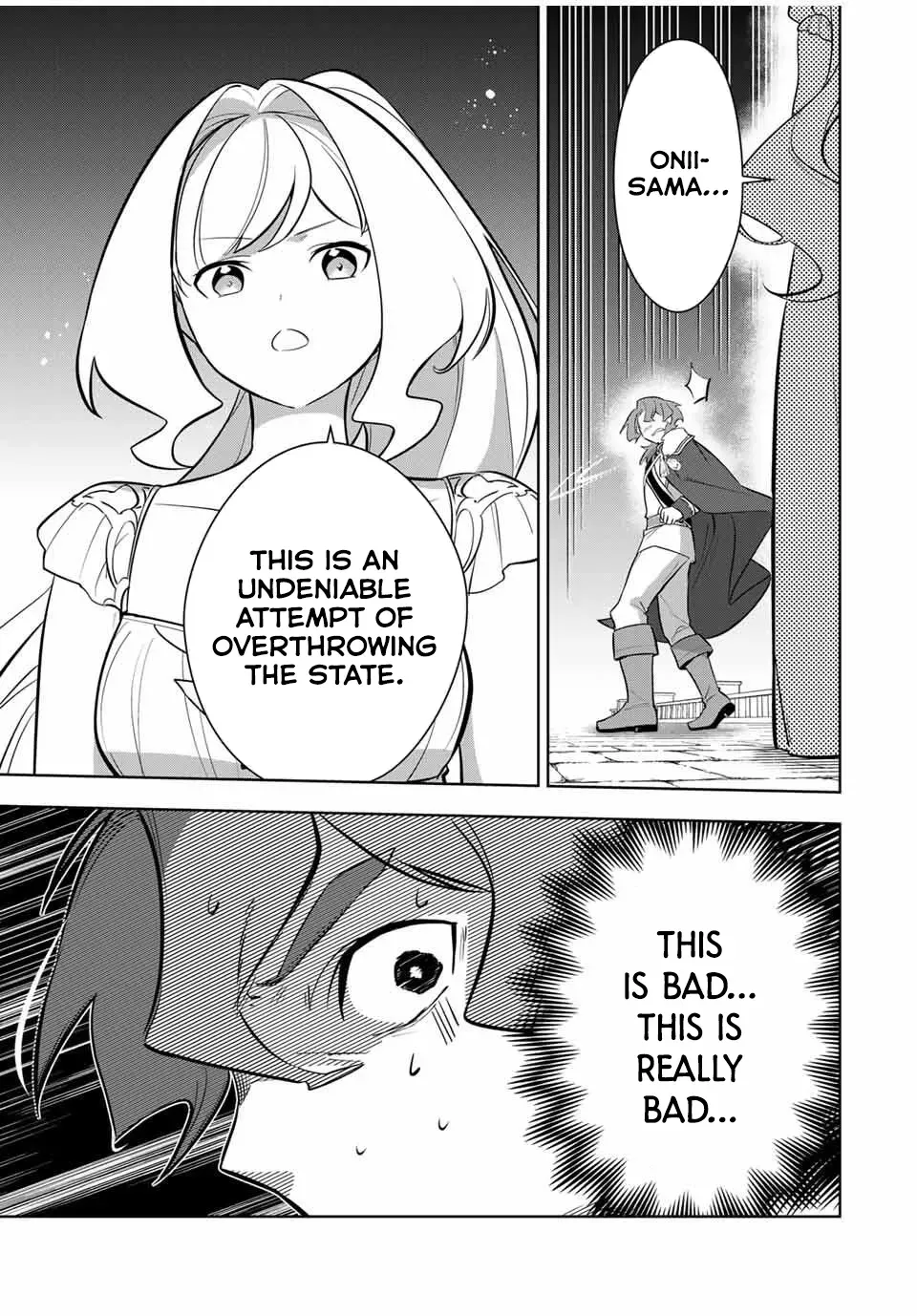 Koujo Tensei: Densetsu no Dai Madoushi (♂), Hime Kishi to Narite Densetsu no Reijou Kishidan o Tsukuri Musou Suru Chapter 8 page 3 - 