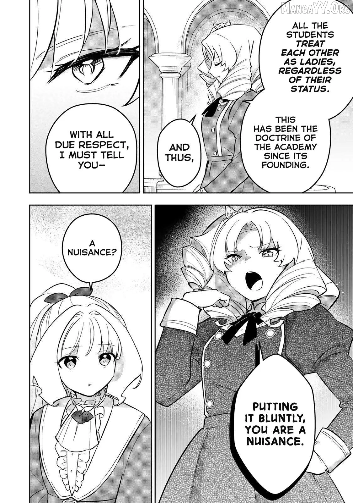 Koujo Tensei ~ Densetsu no Daimadoushi (♂), Hime Kishi to Narite Densetsu no Reijou Kishidan o Tsukuri Musou suru ~ Chapter 10 page 10 - 