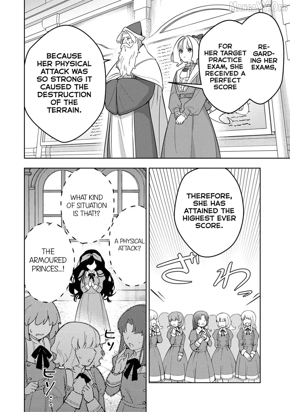 Koujo Tensei ~ Densetsu no Daimadoushi (♂), Hime Kishi to Narite Densetsu no Reijou Kishidan o Tsukuri Musou suru ~ Chapter 11 page 2 - 