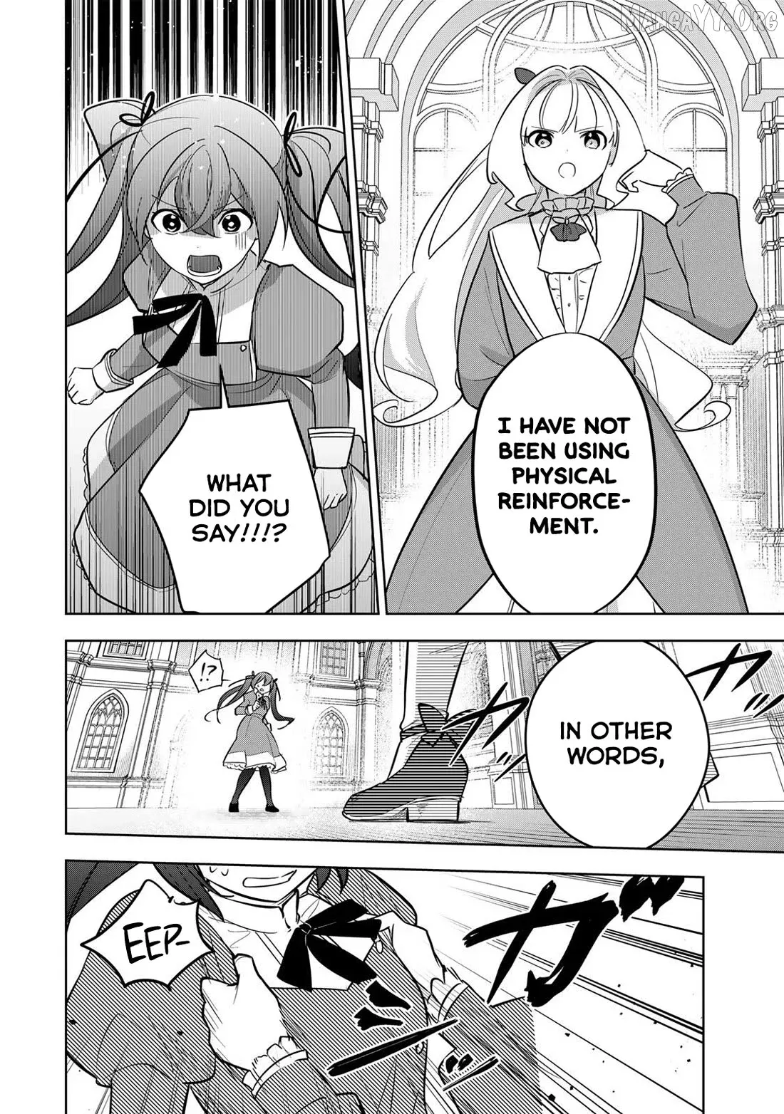 Koujo Tensei ~ Densetsu no Daimadoushi (♂), Hime Kishi to Narite Densetsu no Reijou Kishidan o Tsukuri Musou suru ~ Chapter 12 page 14 - 