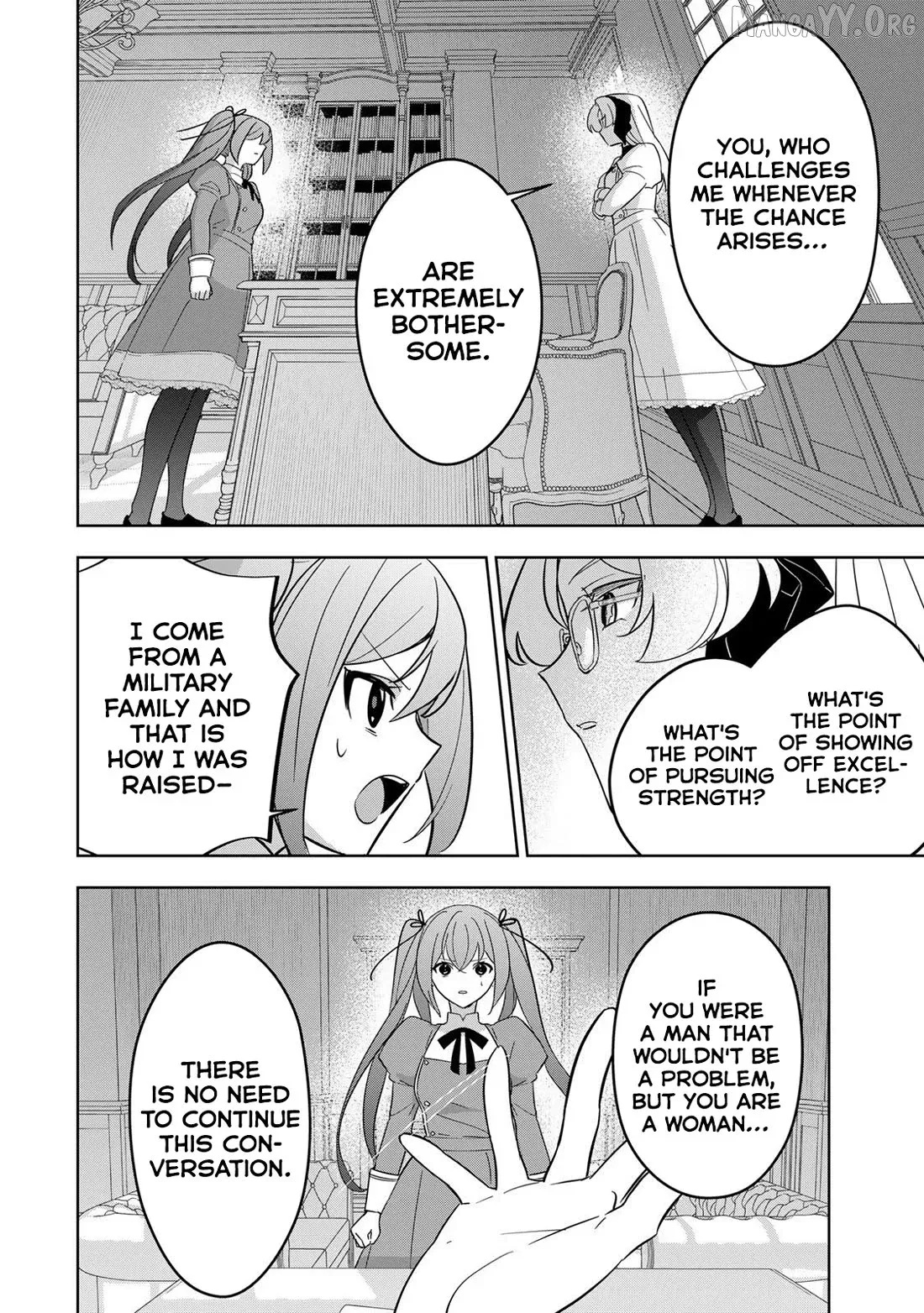Koujo Tensei ~ Densetsu no Daimadoushi (♂), Hime Kishi to Narite Densetsu no Reijou Kishidan o Tsukuri Musou suru ~ Chapter 15 page 4 - 