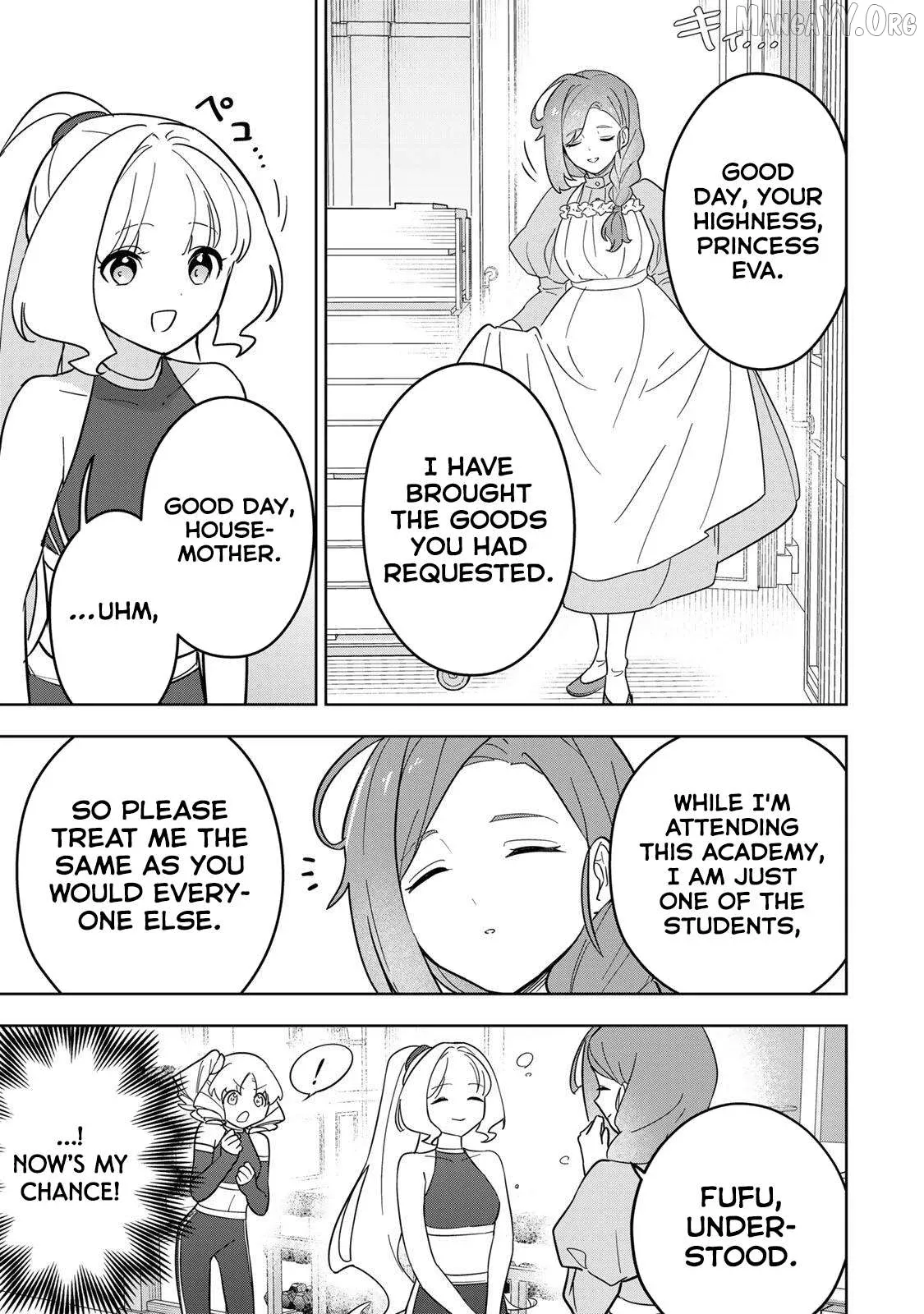 Koujo Tensei ~ Densetsu no Daimadoushi (♂), Hime Kishi to Narite Densetsu no Reijou Kishidan o Tsukuri Musou suru ~ Chapter 16 page 5 - 