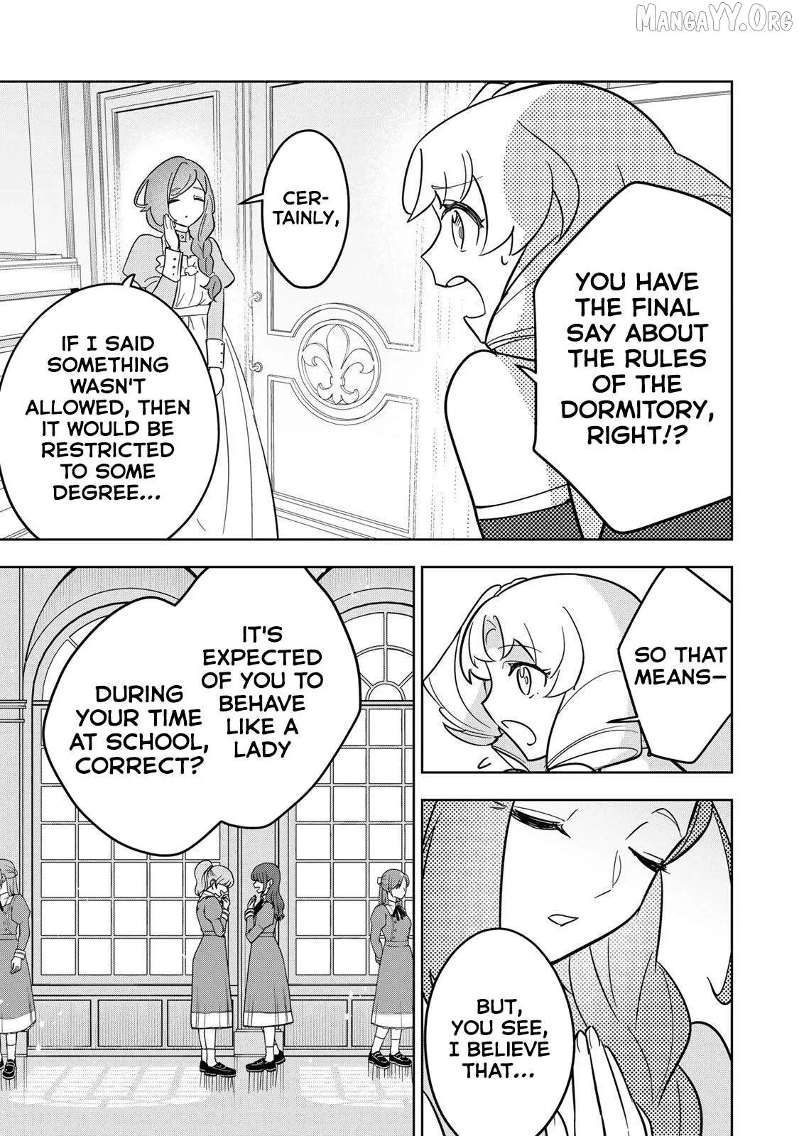 Koujo Tensei ~ Densetsu no Daimadoushi (♂), Hime Kishi to Narite Densetsu no Reijou Kishidan o Tsukuri Musou suru ~ Chapter 16 page 7 - 